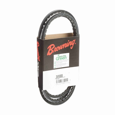 Browning EPDM Notched Belt 98% Efficient 3VX800